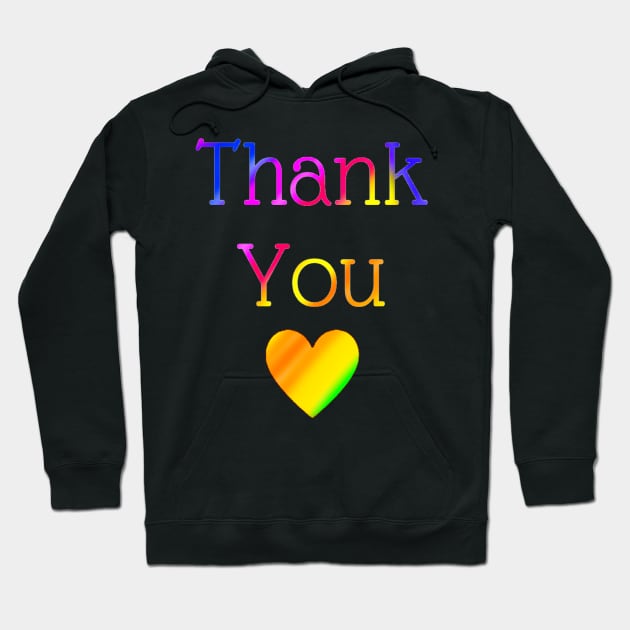 Thank You Hoodie by Amanda1775